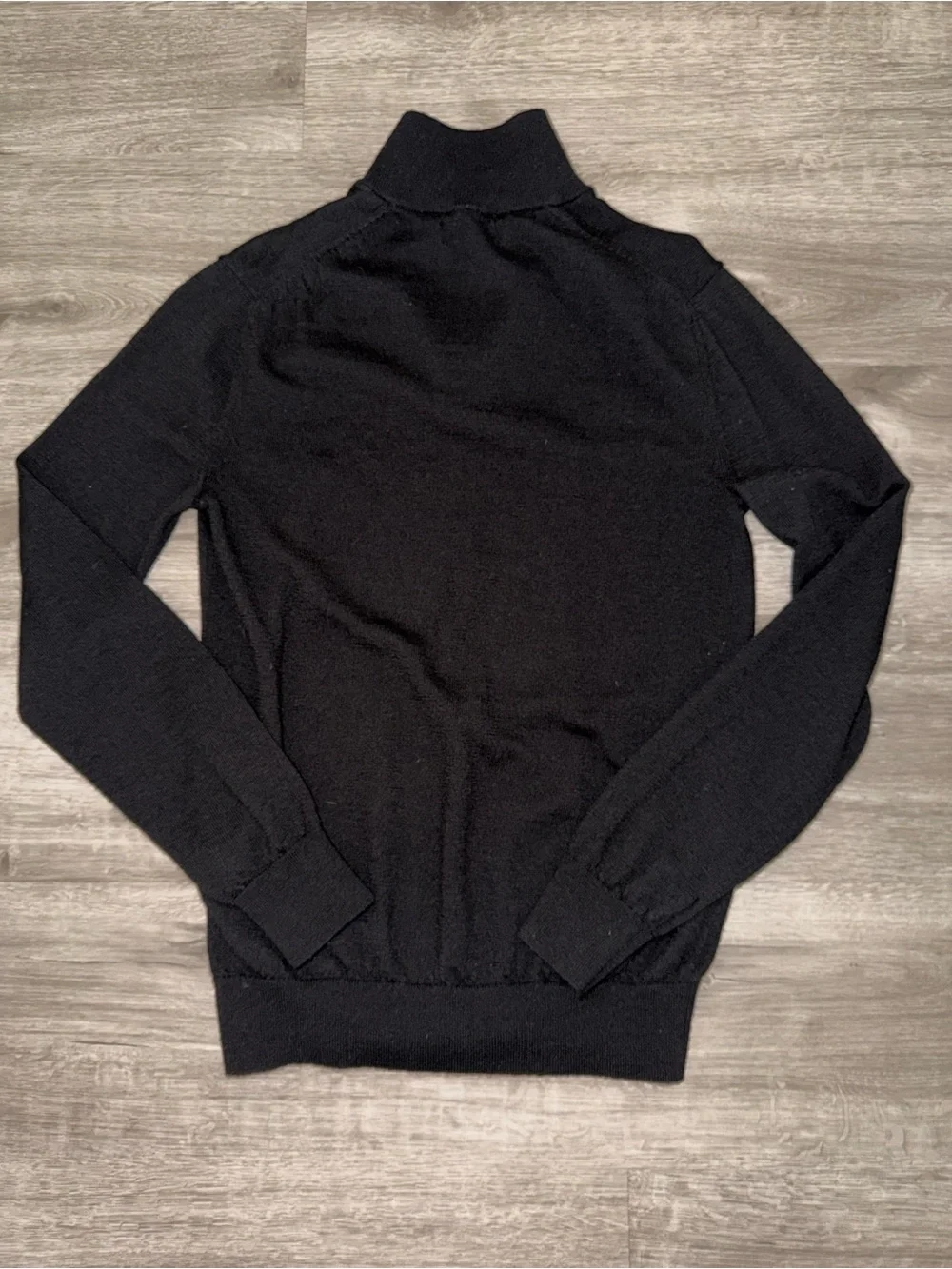 Banana republic merino quarter zip sweater